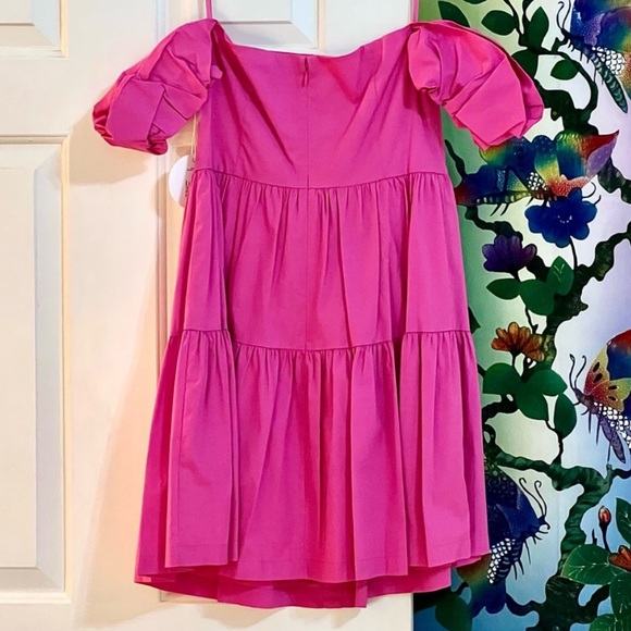 STAUD Strapless Pink Dress - Picture 7 of 8